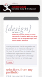 Mobile Screenshot of judithhuberdesign.com