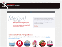 Tablet Screenshot of judithhuberdesign.com